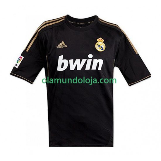 Camisola Real Madrid -2012 Homem Equipamento Segundo 2011 Manga Curta